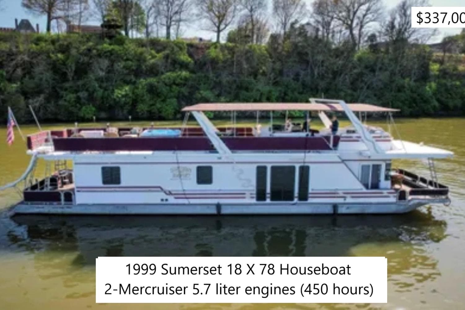 1999 Sumerset 18 x 78